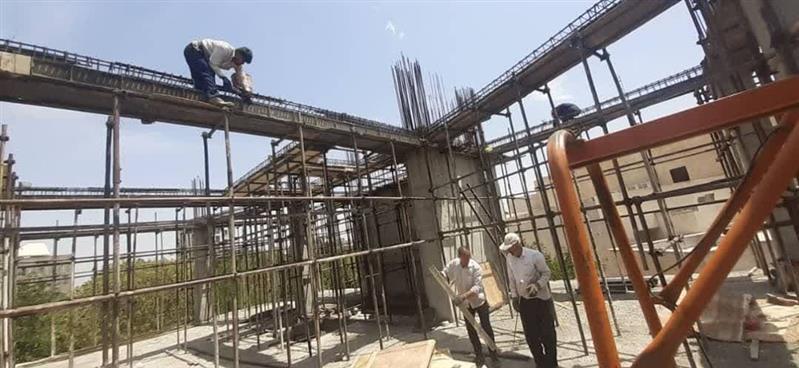 ادامه عملیات احداث ساختمان شورای اسلامی شهر رباط كریم