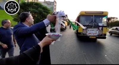۲۰ دستگاه اتوبوس شهری از رباط كریم به مرز مهران اعزام شد